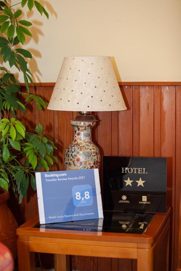Hotel Loula Rooms And Apartments Kamena Vourla Dış mekan fotoğraf